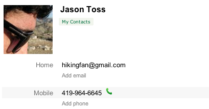 Number in contacts 1