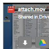 Download attachments shared in Google Drive